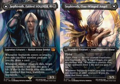 Sephiroth, Fabled SOLDIER // Sephiroth, One-Winged Angel (0317) (Borderless) - Foil
